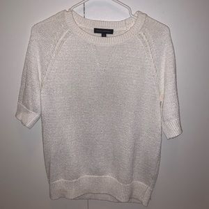 Banana Republic short sleeve sparkle sweater
